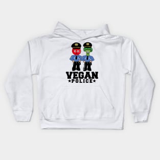 Vegan Police Kids Hoodie